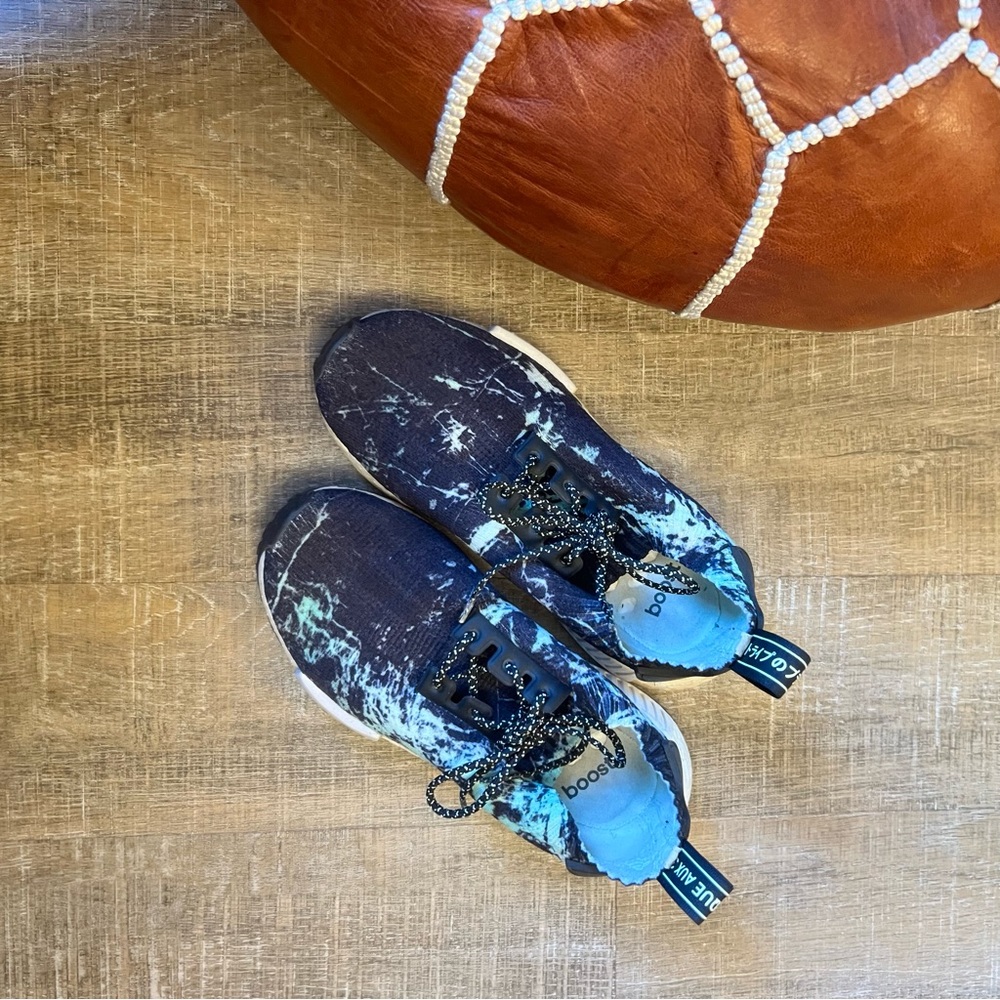 Adidas Originals NMD R1 PK (Prime Knit) Men's Sneakers Green Marble - Picture 3 of 13